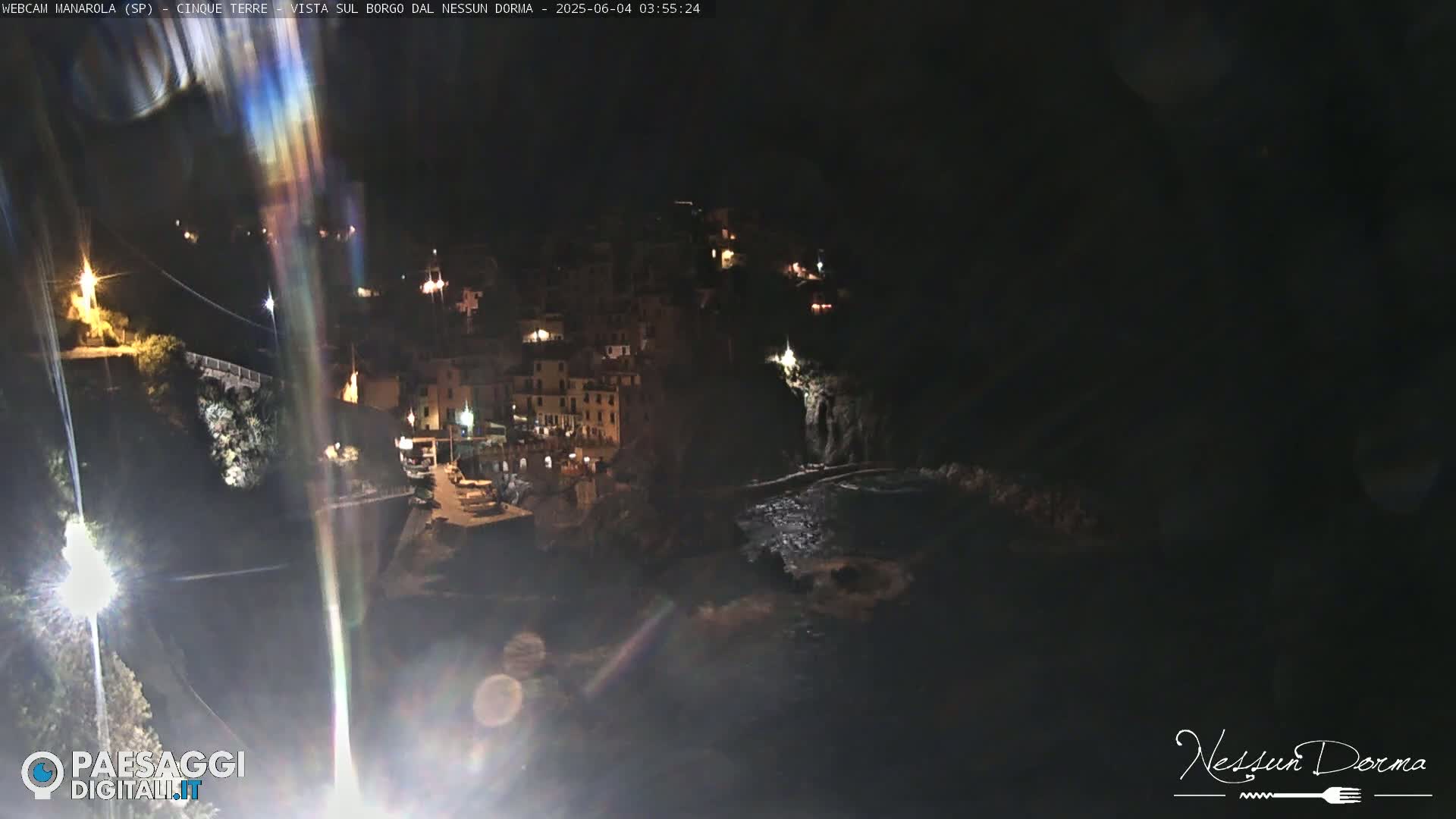 Manarola City Live Cam - La Spezia, Linguria, Italy