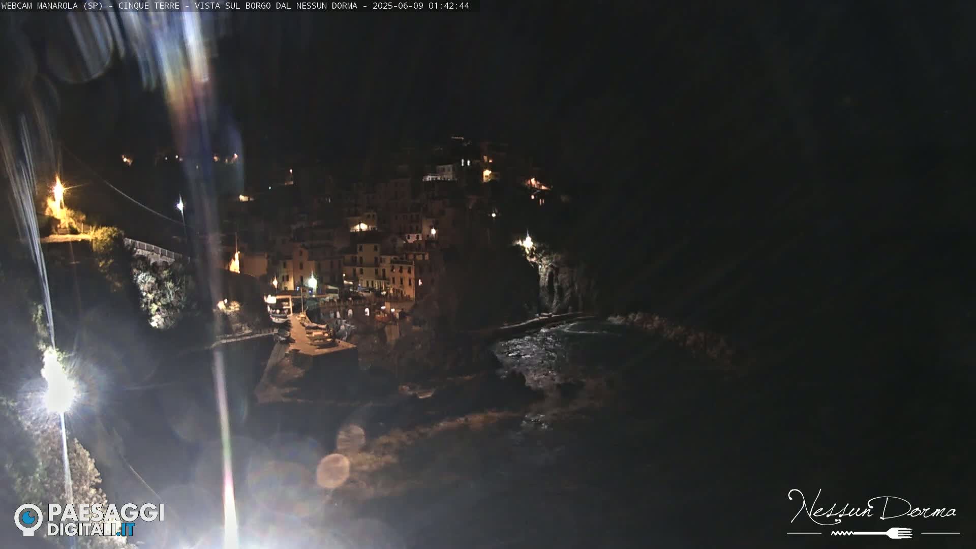 Manarola City Live Cam - La Spezia, Linguria, Italy