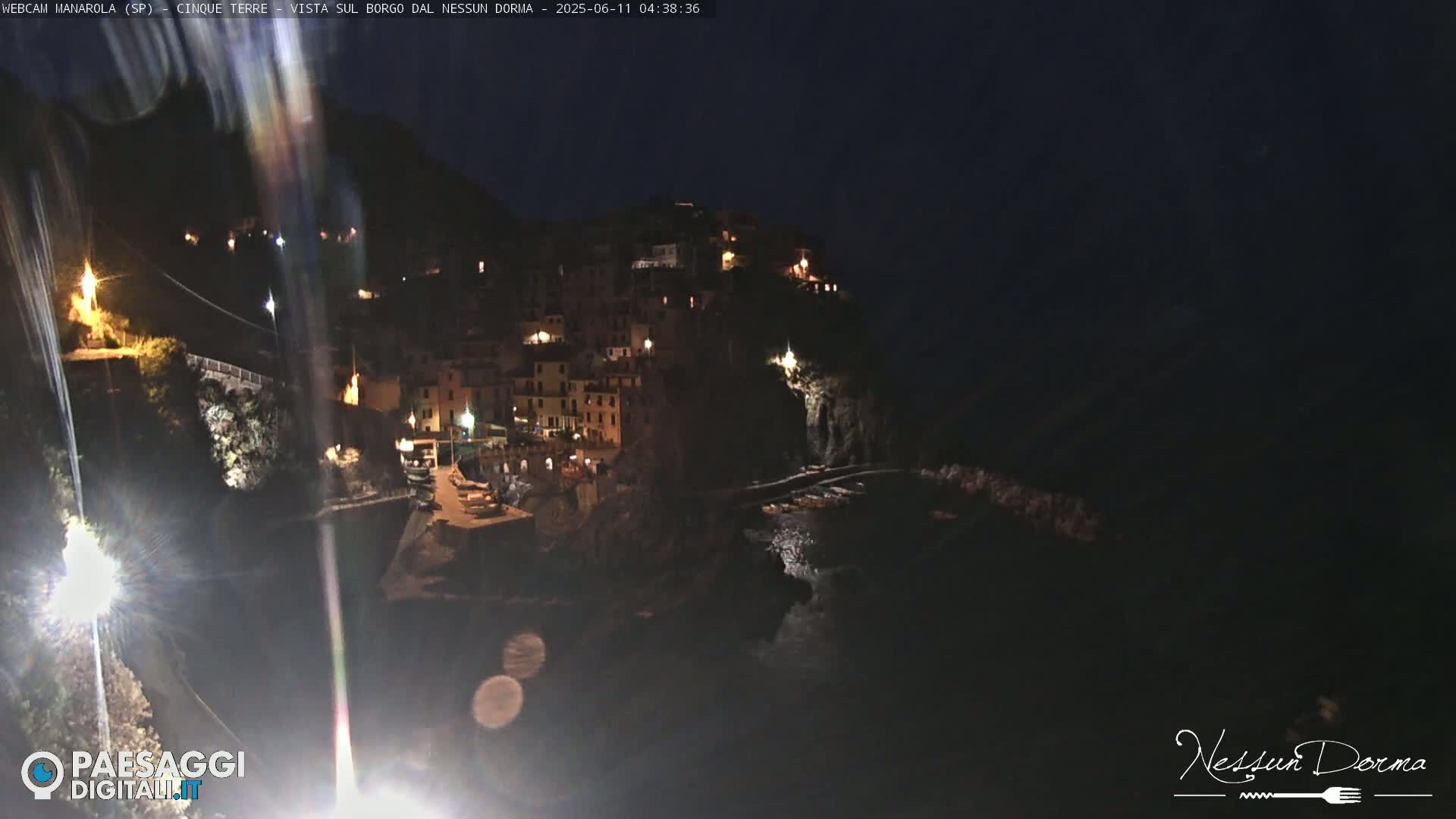 Manarola City Live Cam - La Spezia, Linguria, Italy