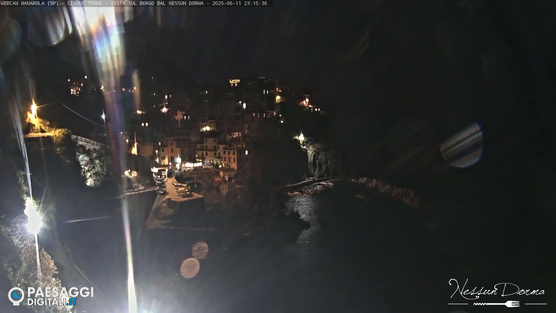 Manarola City Live Cam - La Spezia, Linguria, Italy