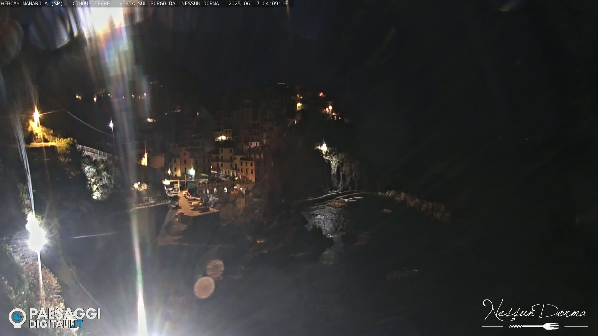 Cinque Terre, Manarola Village Live Cam - La Spezia, Linguria, Italy