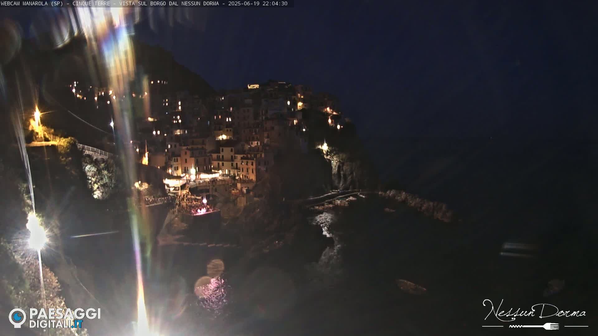 Cinque Terre, Manarola Village Live Cam - La Spezia, Linguria, Italy