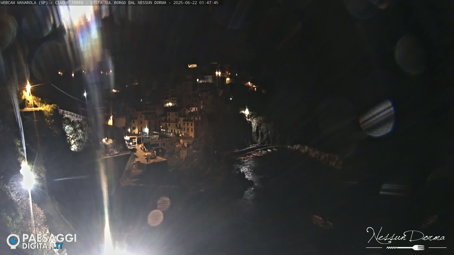 Cinque Terre, Manarola Village Live Cam - La Spezia, Linguria, Italy