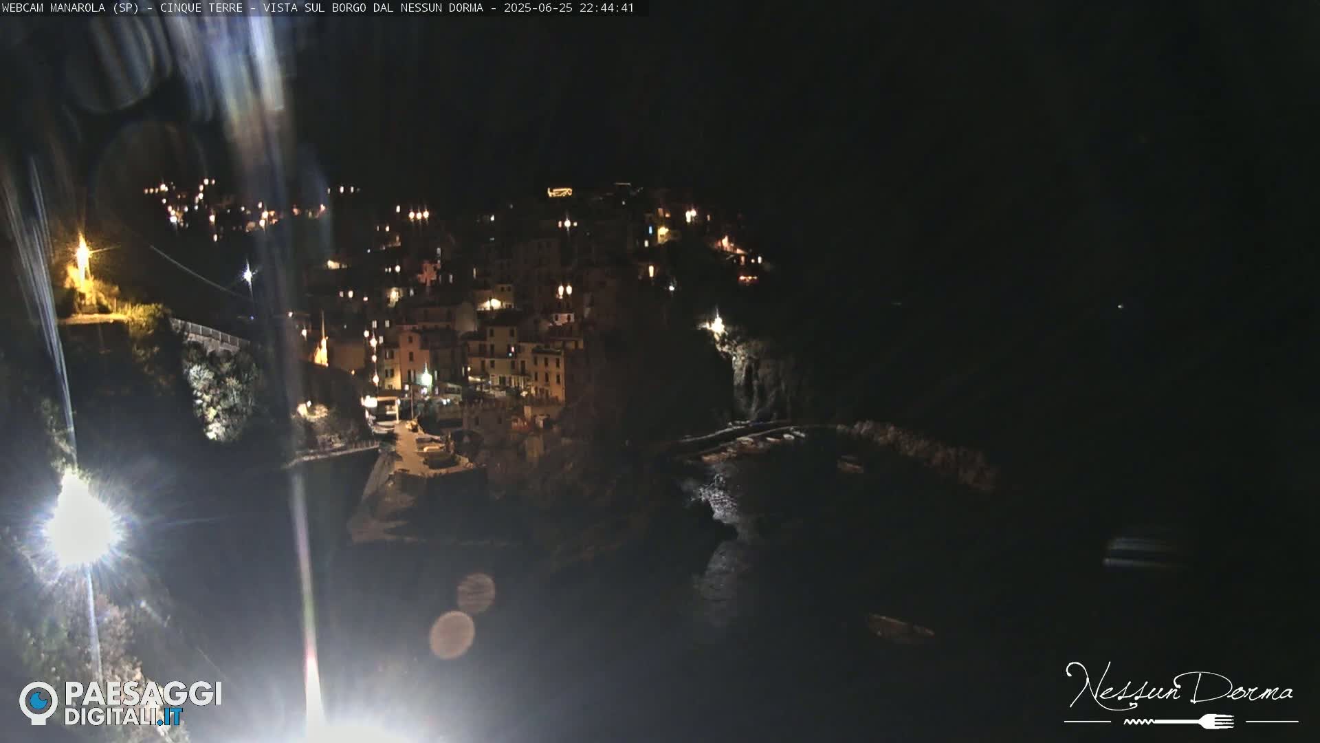 Cinque Terre, Manarola Village Live Cam - La Spezia, Linguria, Italy