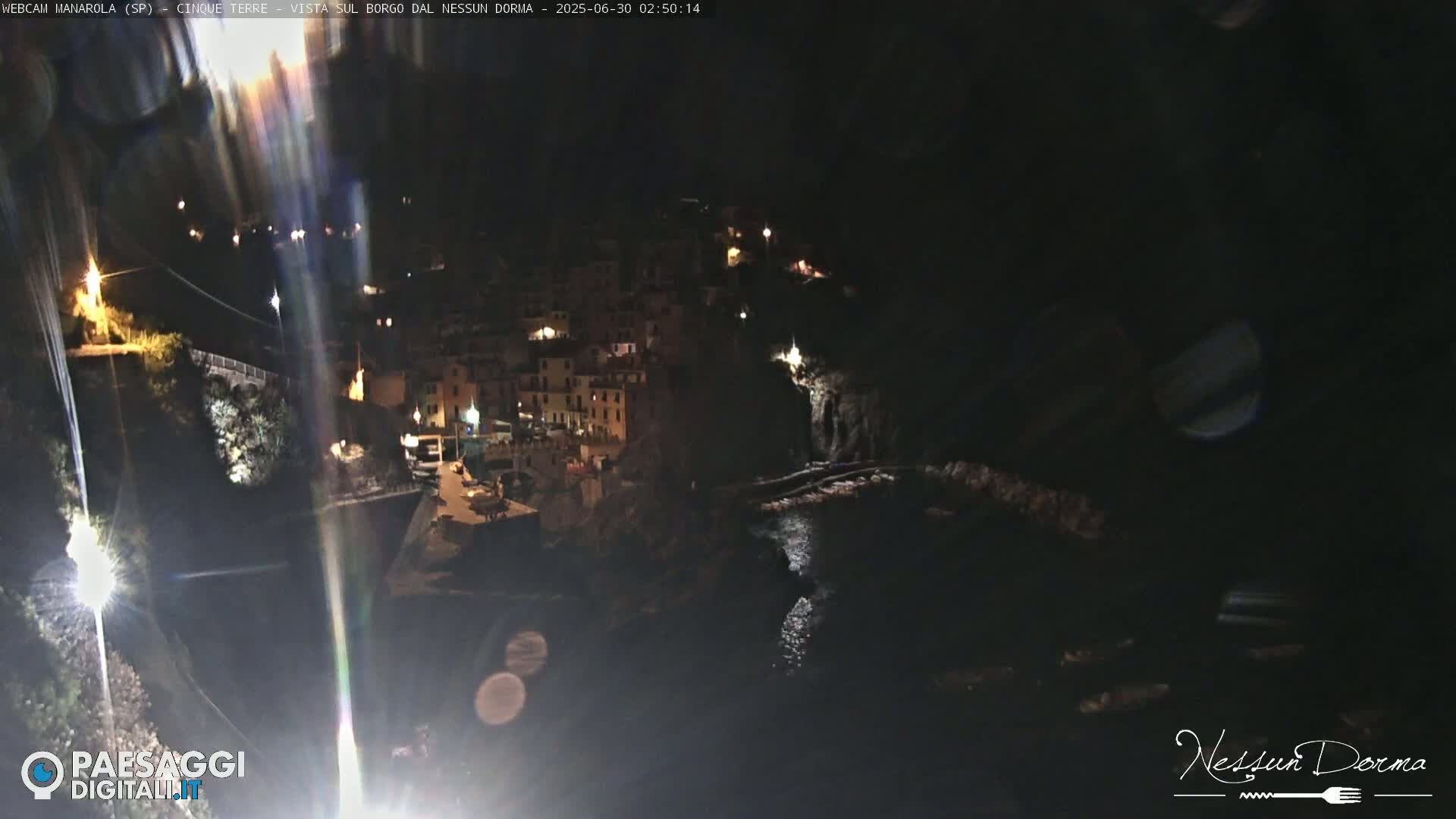 Cinque Terre, Manarola Village Live Cam - La Spezia, Linguria, Italy