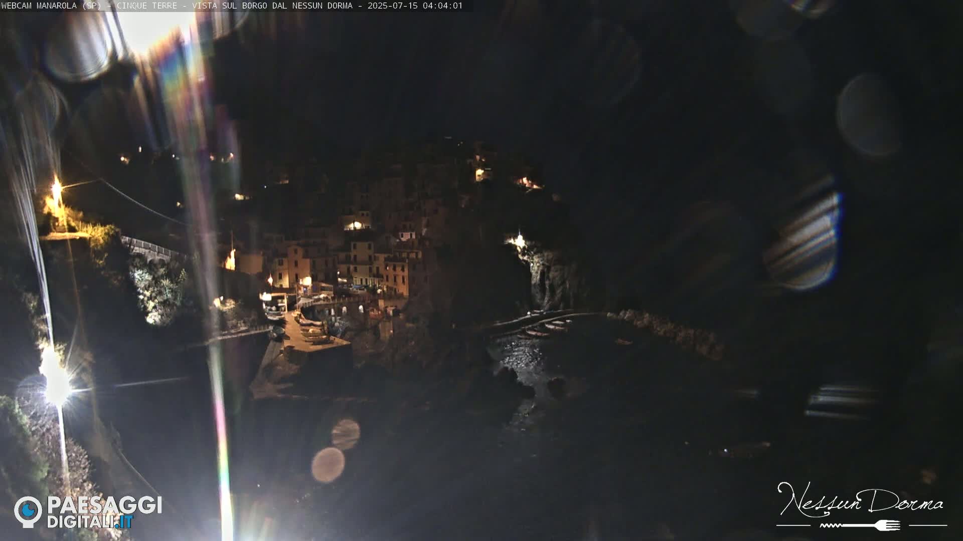 Cinque Terre, Manarola Village Live Cam - La Spezia, Linguria, Italy