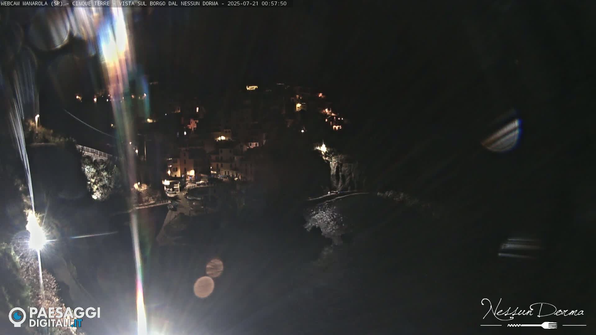 Cinque Terre, Manarola Village Live Cam - La Spezia, Linguria, Italy