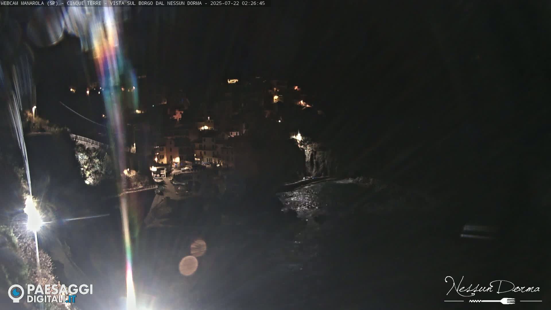 Cinque Terre, Manarola Village Live Cam - La Spezia, Linguria, Italy