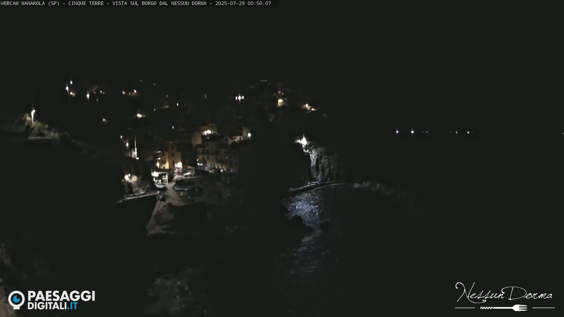 Cinque Terre, Manarola Village Live Cam - La Spezia, Linguria, Italy