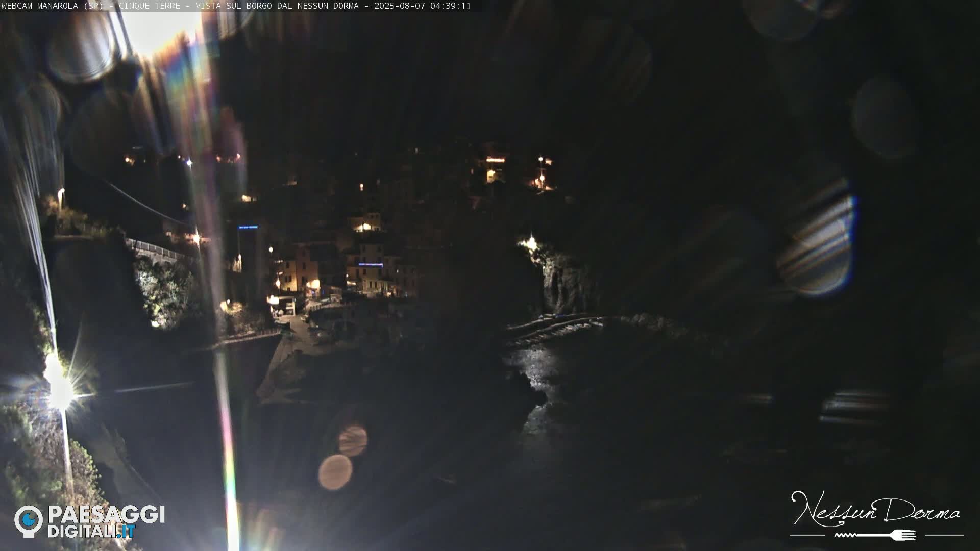 Cinque Terre, Manarola Village Live Cam - La Spezia, Linguria, Italy