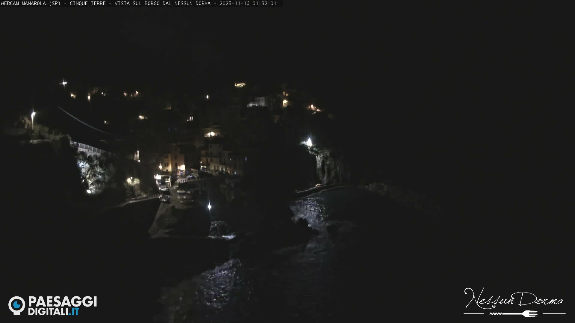 Cinque Terre, Manarola Village Live Cam - La Spezia, Linguria, Italy