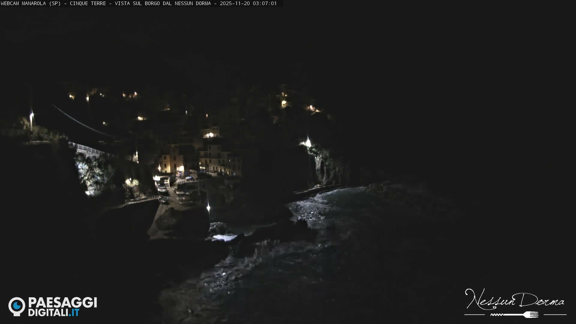 Cinque Terre, Manarola Village Live Cam - La Spezia, Linguria, Italy