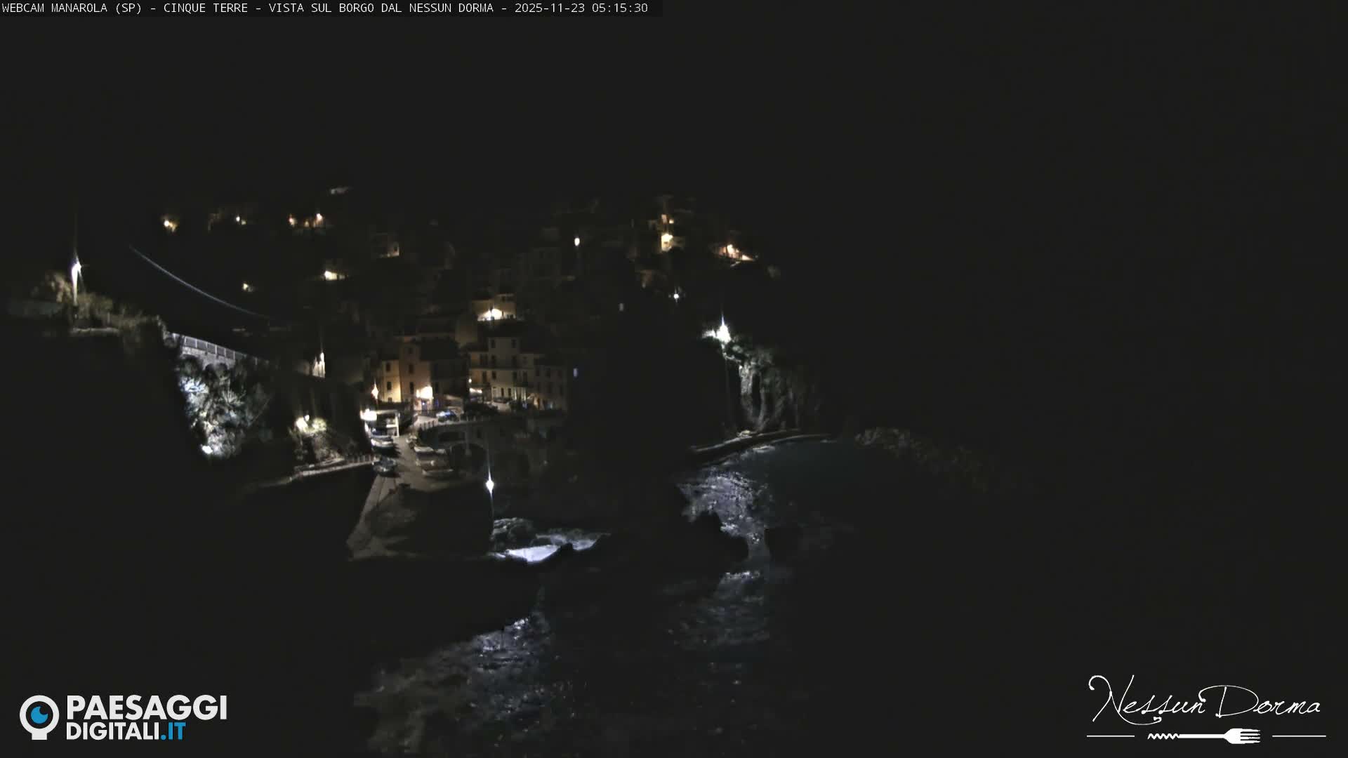 Cinque Terre, Manarola Village Live Cam - La Spezia, Linguria, Italy