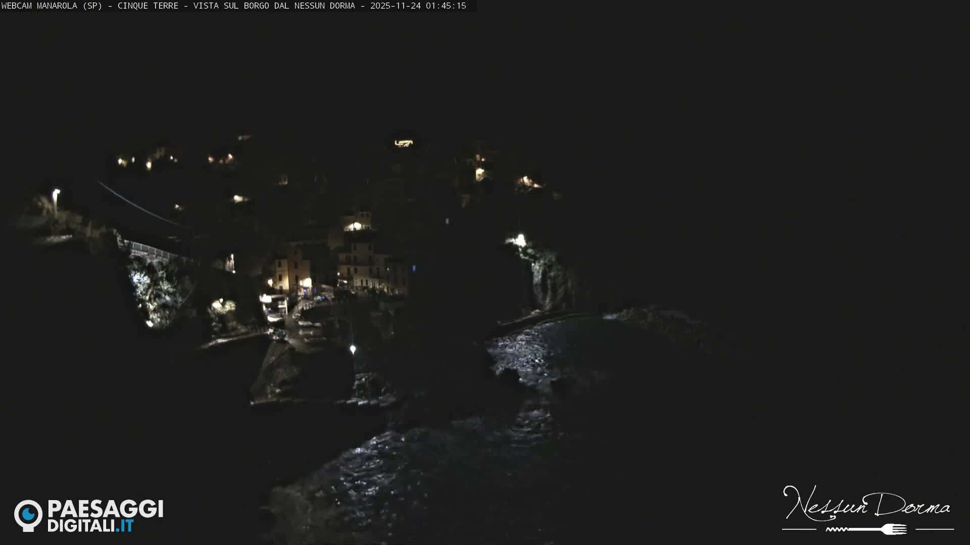 Cinque Terre, Manarola Village Live Cam - La Spezia, Linguria, Italy