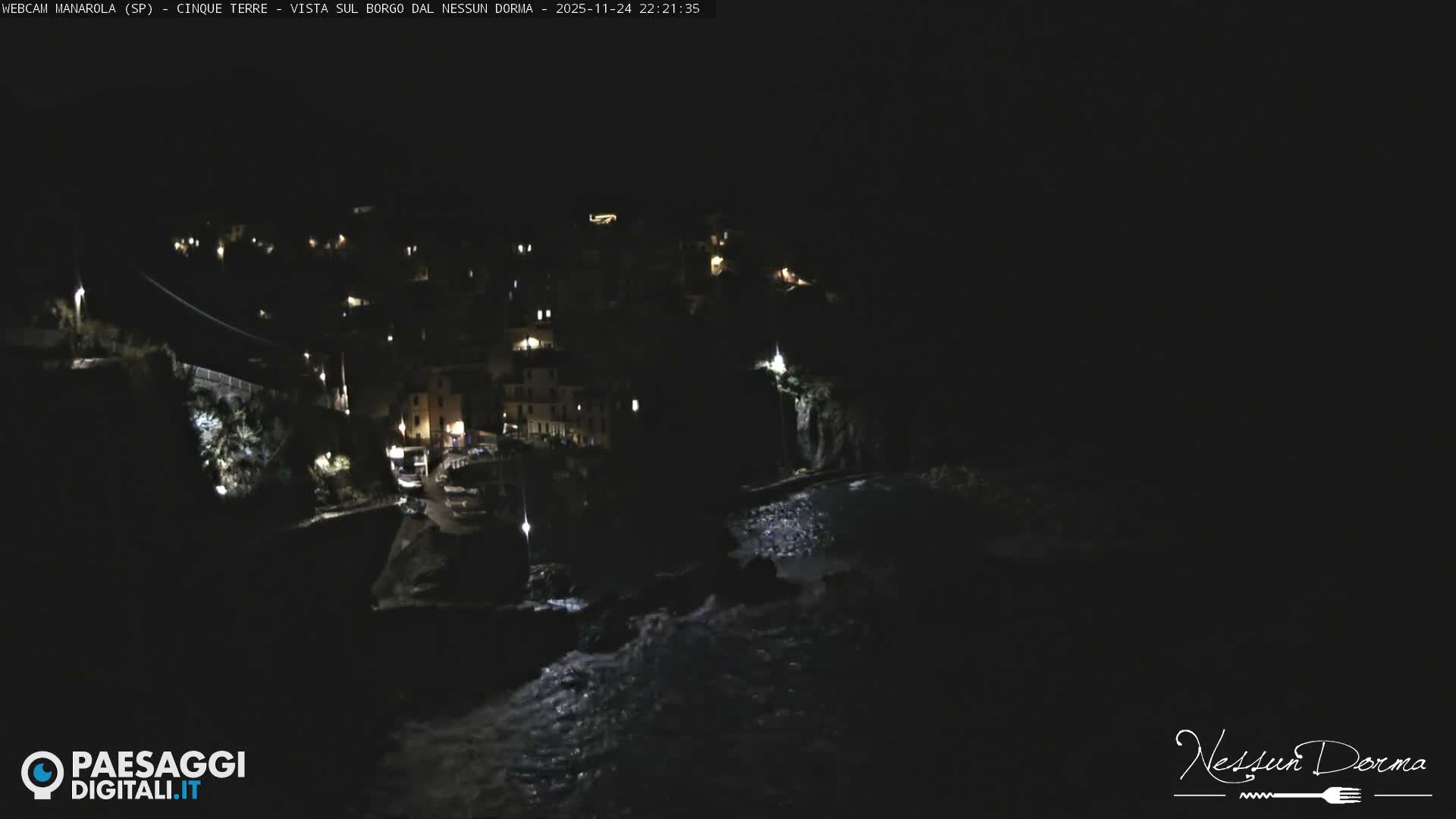 Cinque Terre, Manarola Village Live Cam - La Spezia, Linguria, Italy