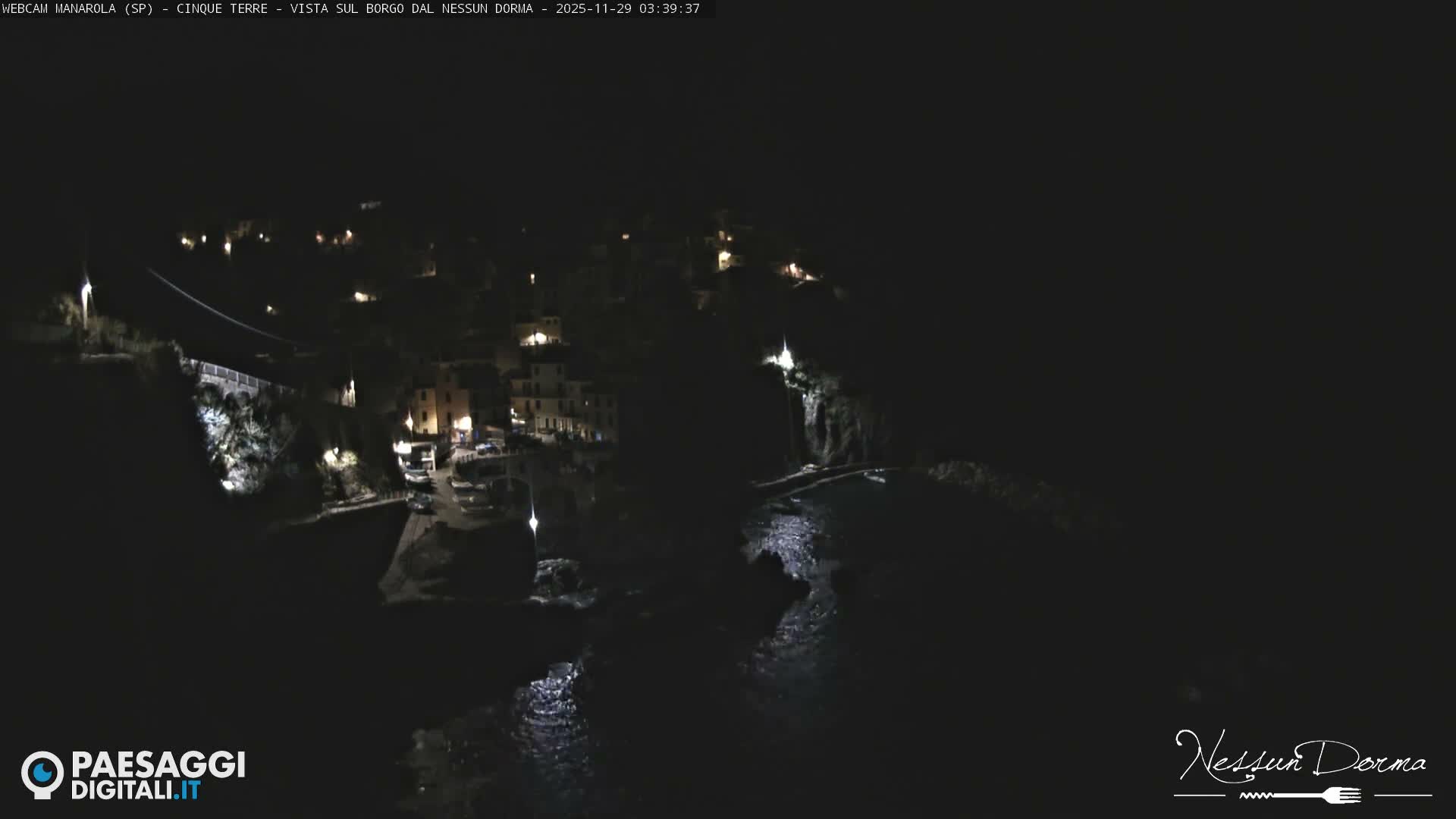 Cinque Terre, Manarola Village Live Cam - La Spezia, Linguria, Italy