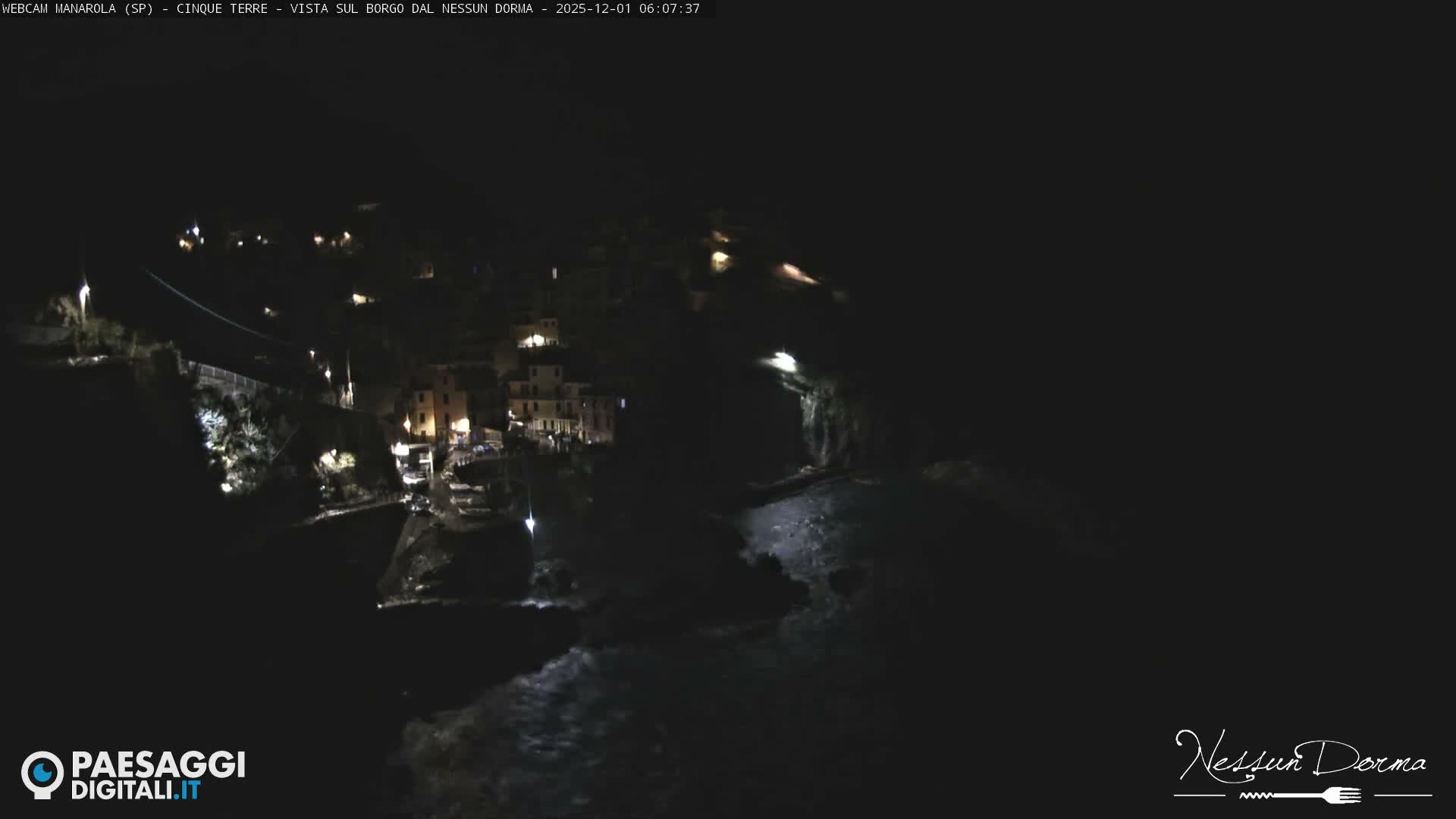 Cinque Terre, Manarola Village Live Cam - La Spezia, Linguria, Italy
