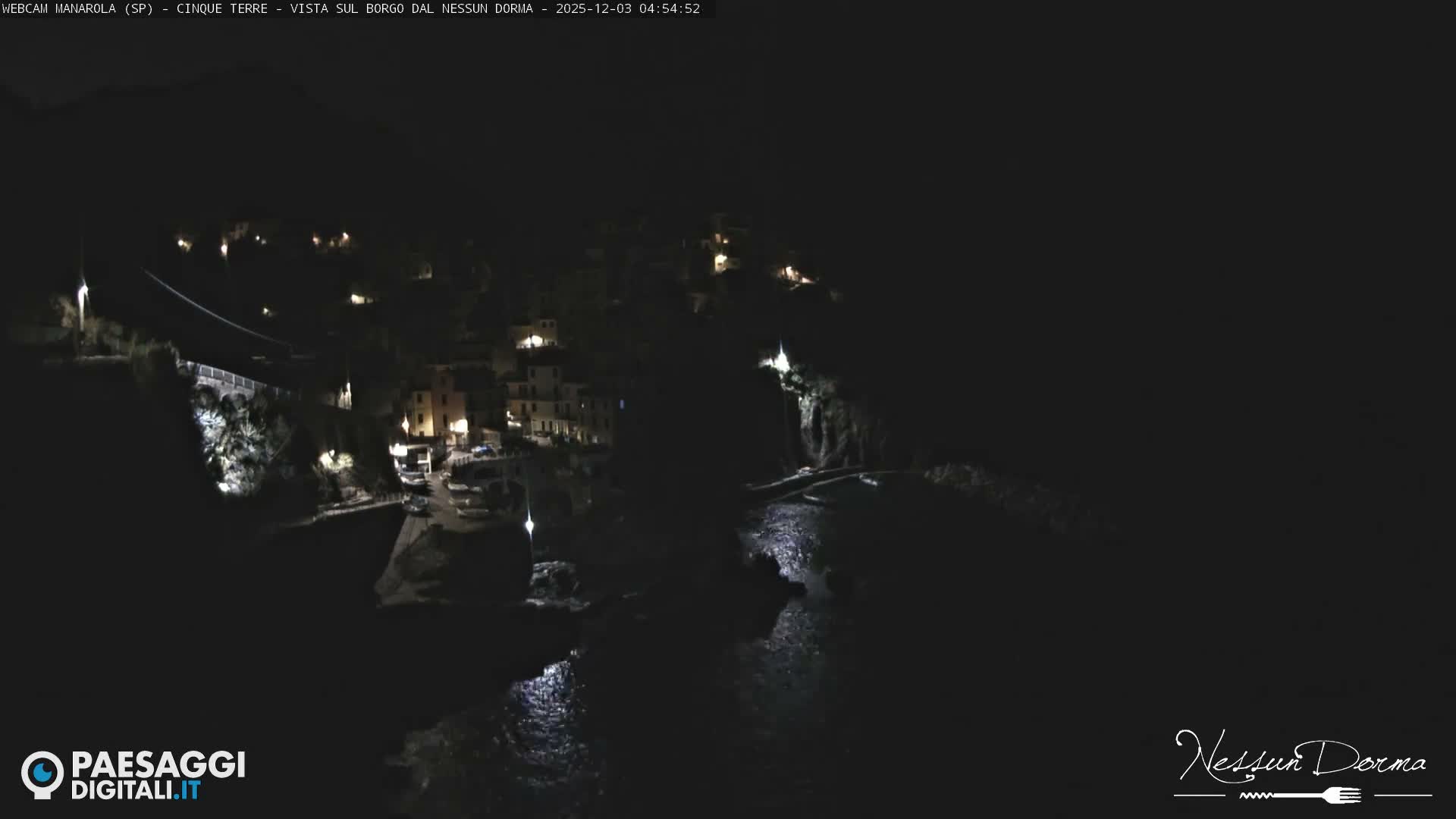Cinque Terre, Manarola Village Live Cam - La Spezia, Linguria, Italy