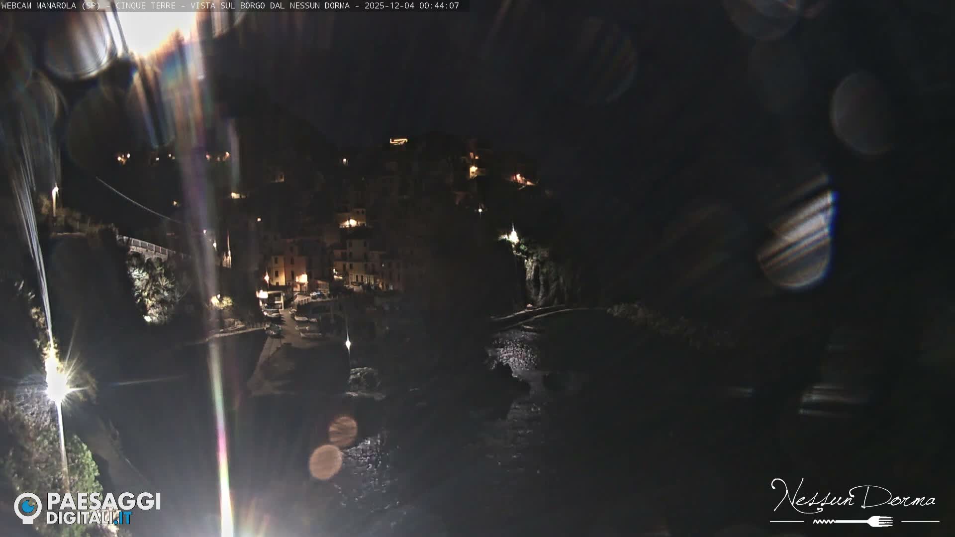 Cinque Terre, Manarola Village Live Cam - La Spezia, Linguria, Italy