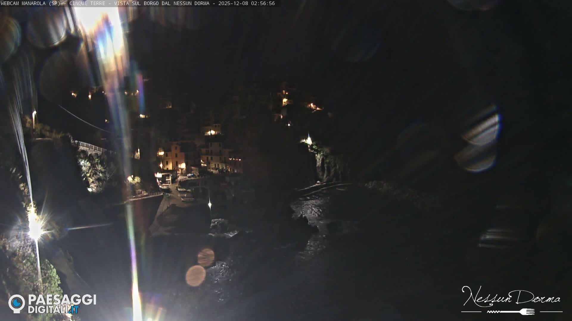 Cinque Terre, Manarola Village Live Cam - La Spezia, Linguria, Italy