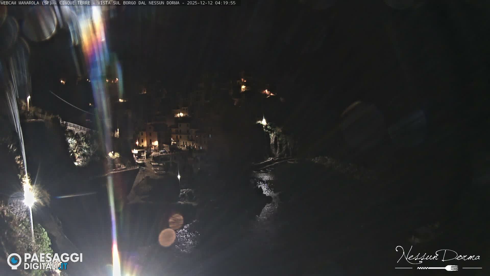Cinque Terre, Manarola Village Live Cam - La Spezia, Linguria, Italy
