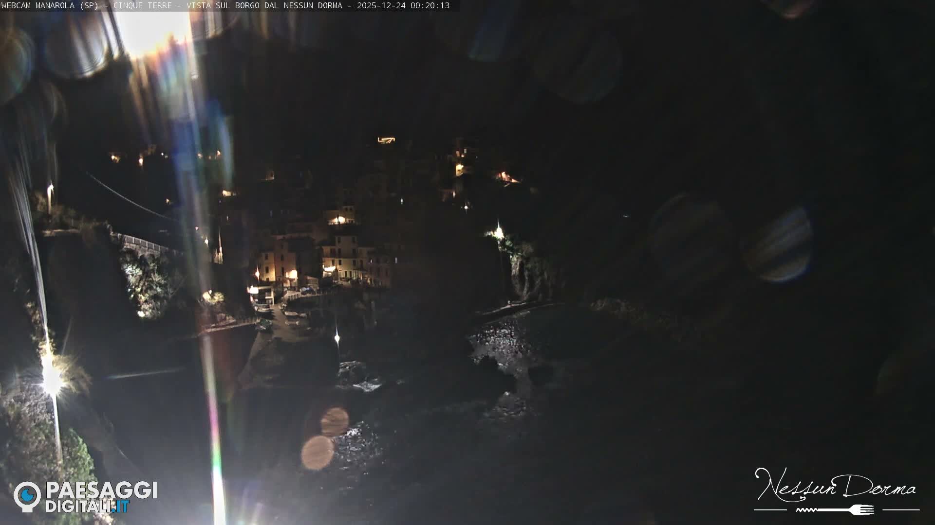 Cinque Terre, Manarola Village Live Cam - La Spezia, Linguria, Italy