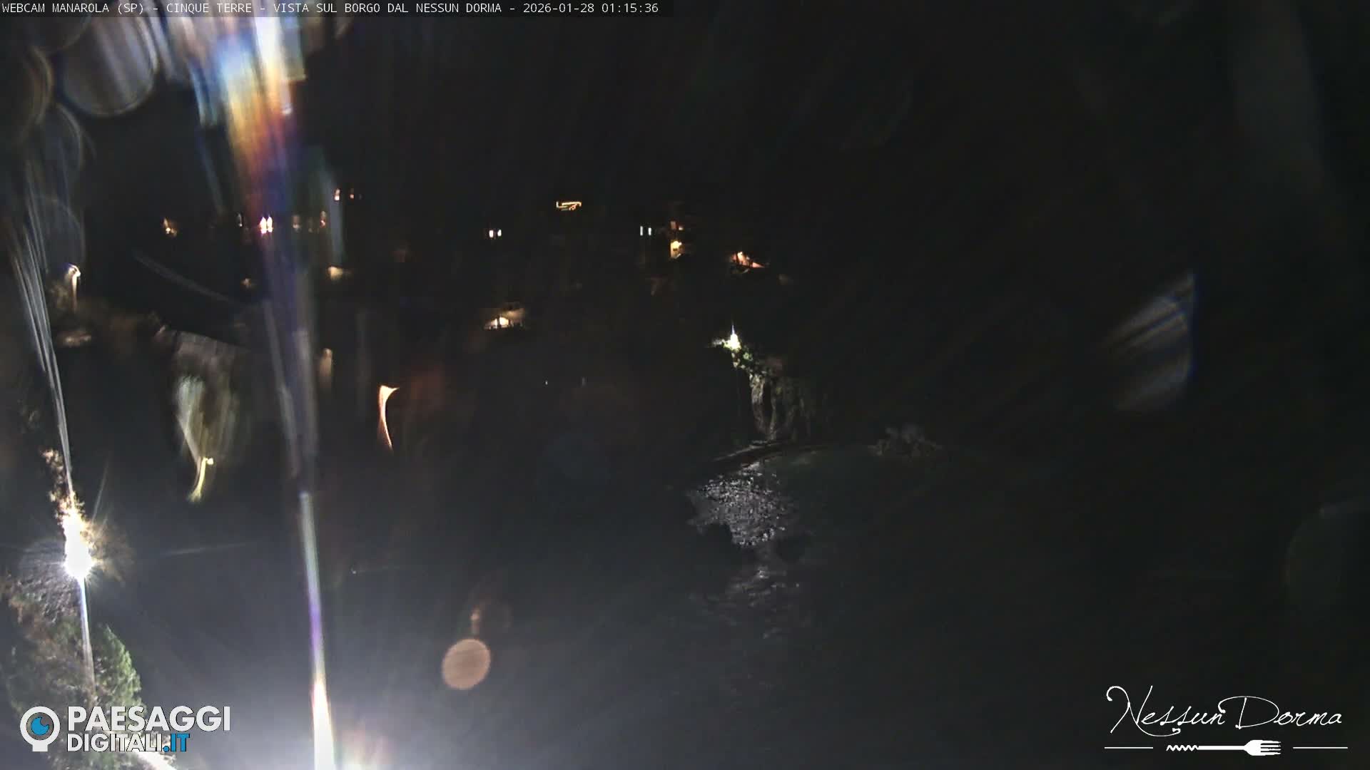Cinque Terre, Manarola Village Live Cam - La Spezia, Linguria, Italy