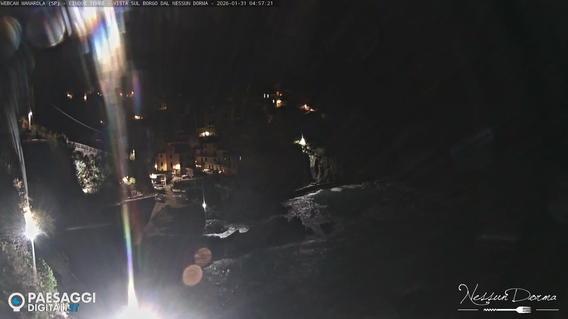 Cinque Terre, Manarola Village Live Cam - La Spezia, Linguria, Italy
