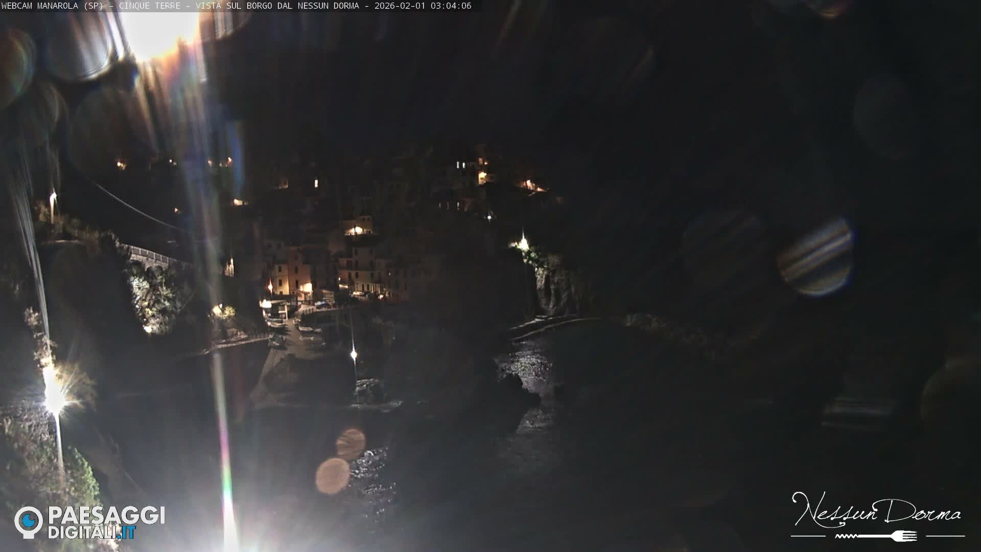 Cinque Terre, Manarola Village Live Cam - La Spezia, Linguria, Italy