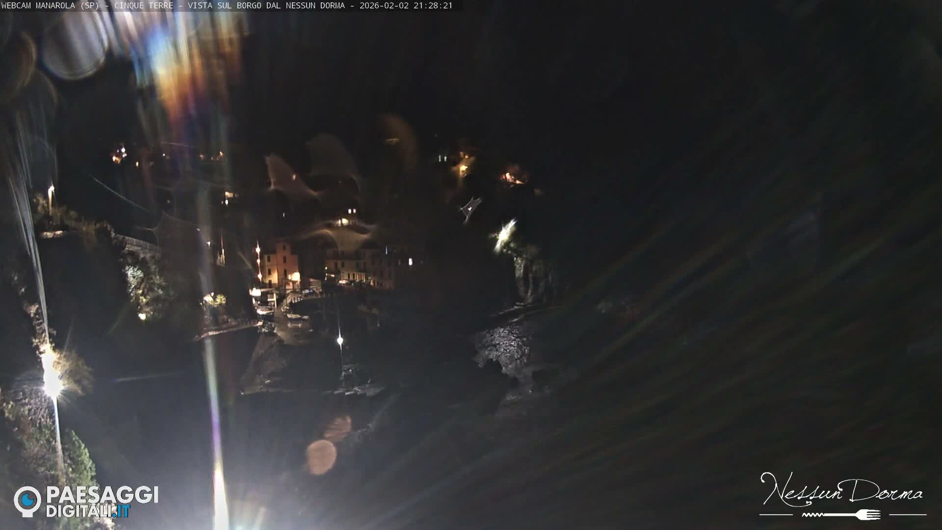 Cinque Terre, Manarola Village Live Cam - La Spezia, Linguria, Italy