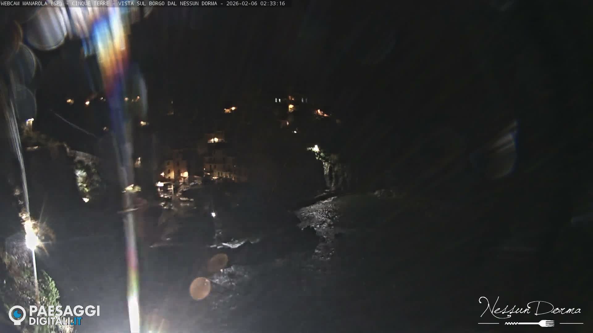 Cinque Terre, Manarola Village Live Cam - La Spezia, Linguria, Italy
