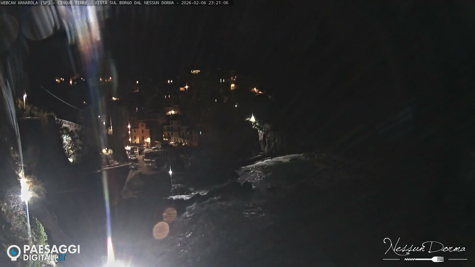 Cinque Terre, Manarola Village Live Cam - La Spezia, Linguria, Italy