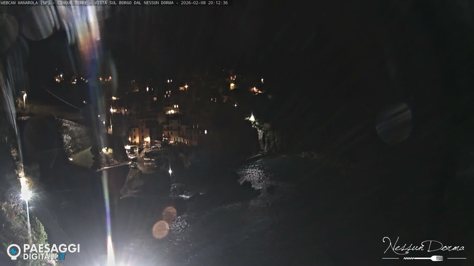 Cinque Terre, Manarola Village Live Cam - La Spezia, Linguria, Italy