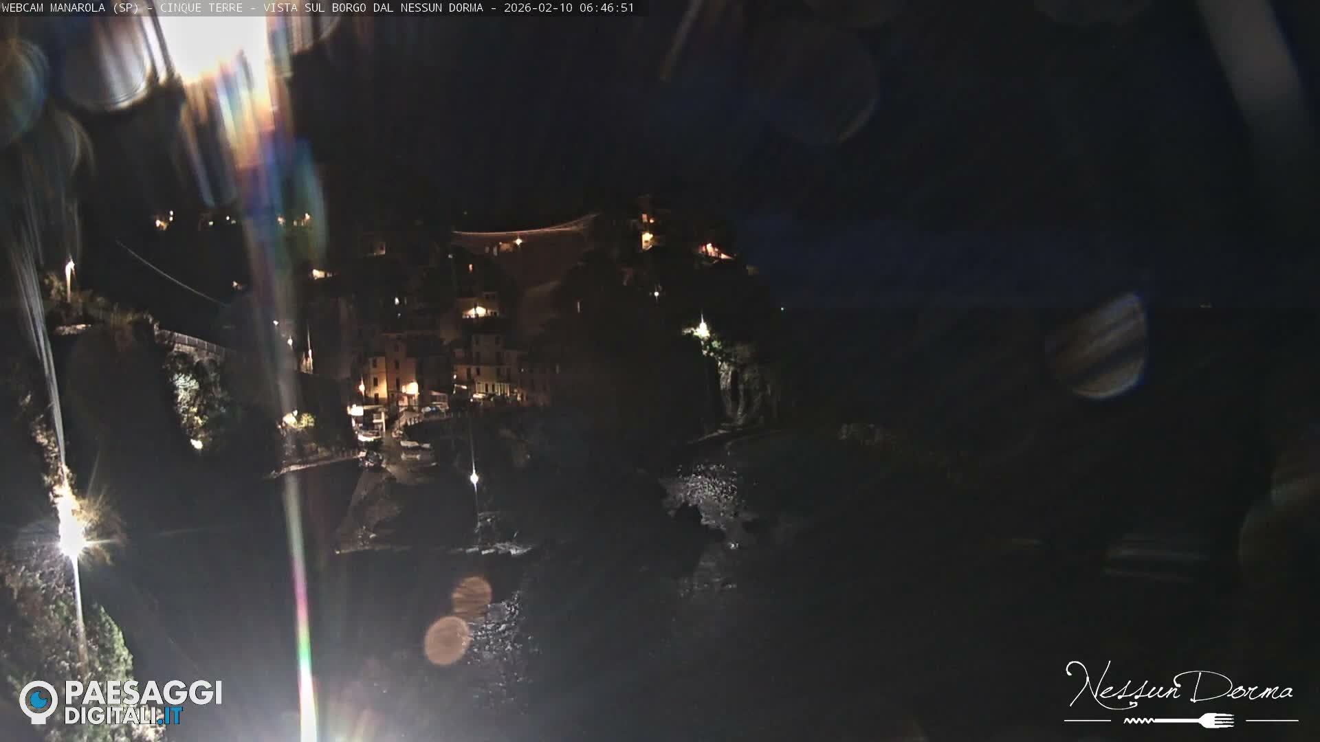 Cinque Terre, Manarola Village Live Cam - La Spezia, Linguria, Italy