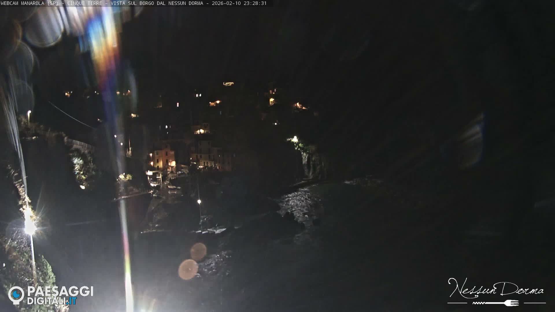 Cinque Terre, Manarola Village Live Cam - La Spezia, Linguria, Italy