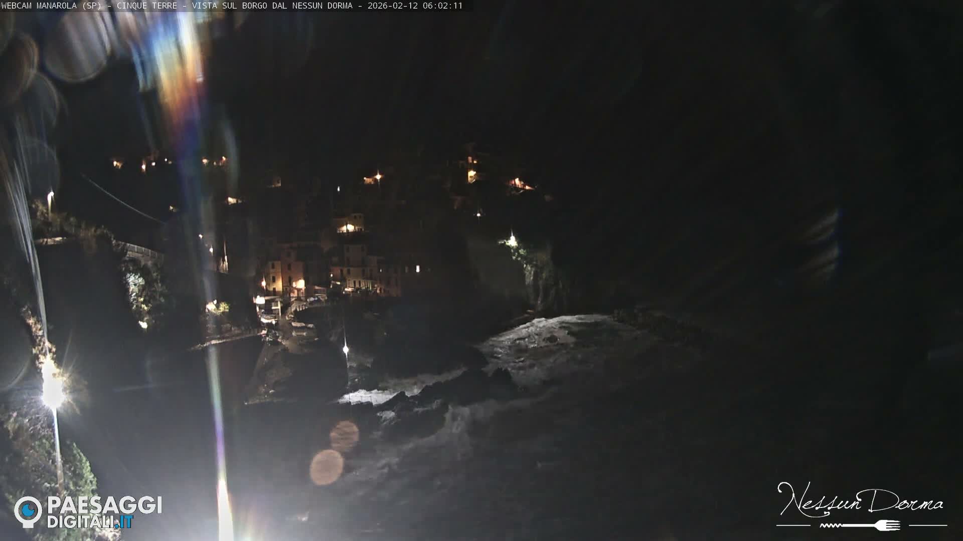 Cinque Terre, Manarola Village Live Cam - La Spezia, Linguria, Italy