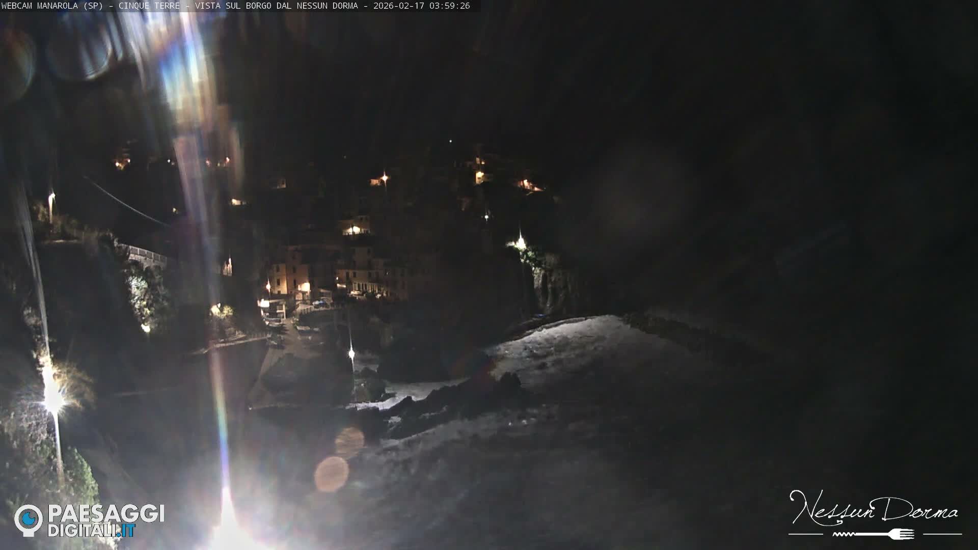Cinque Terre, Manarola Village Live Cam - La Spezia, Linguria, Italy