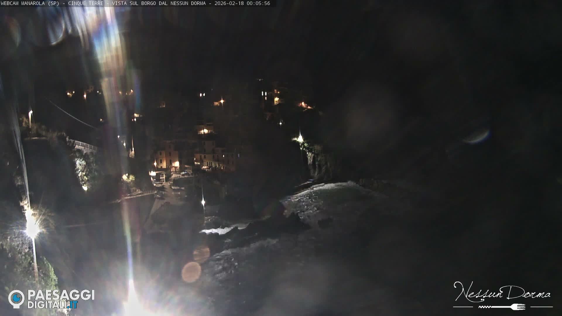 Cinque Terre, Manarola Village Live Cam - La Spezia, Linguria, Italy
