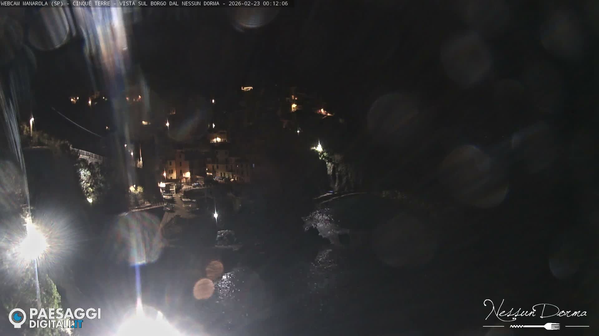 Cinque Terre, Manarola Village Live Cam - La Spezia, Linguria, Italy
