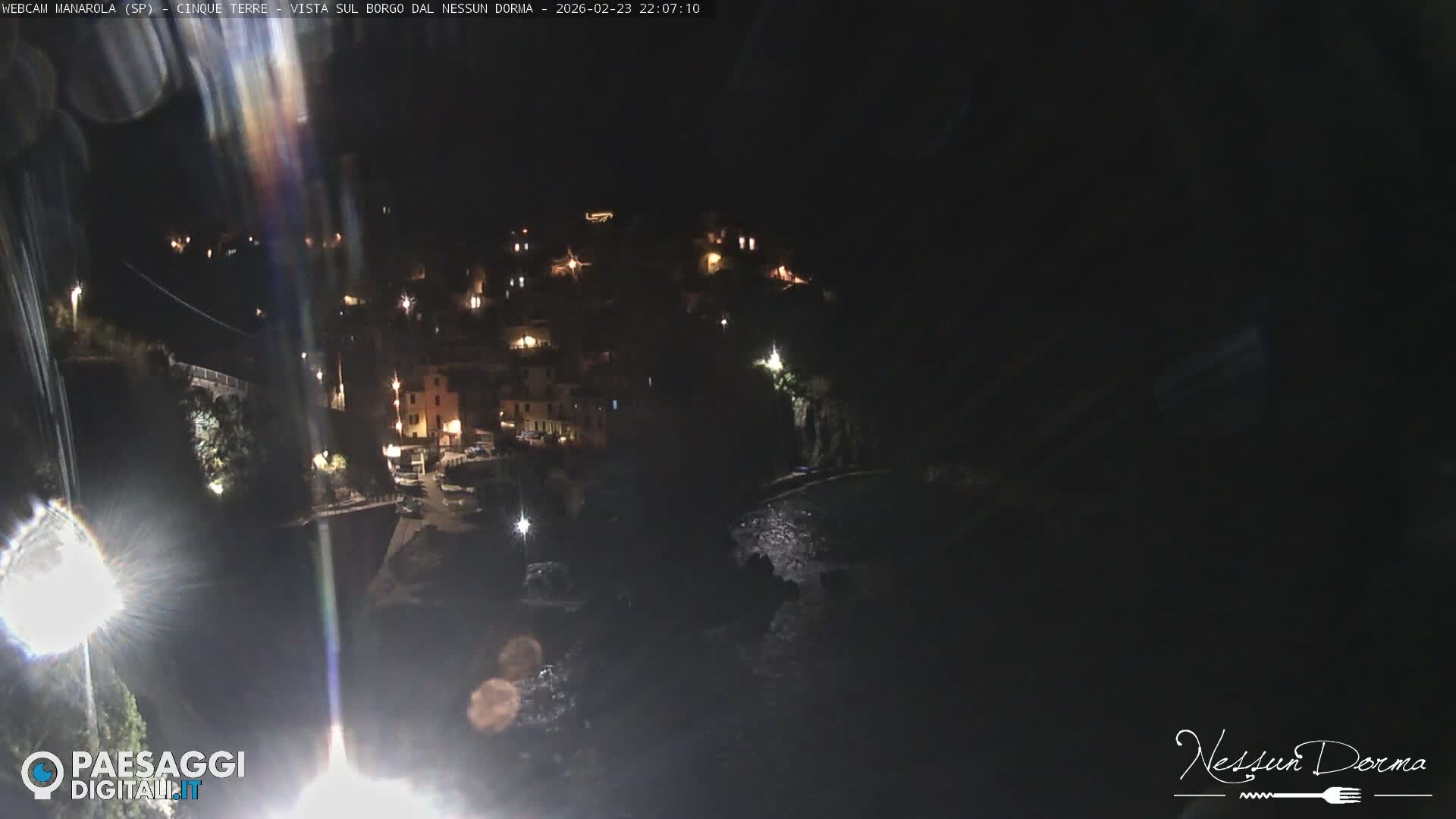 Cinque Terre, Manarola Village Live Cam - La Spezia, Linguria, Italy