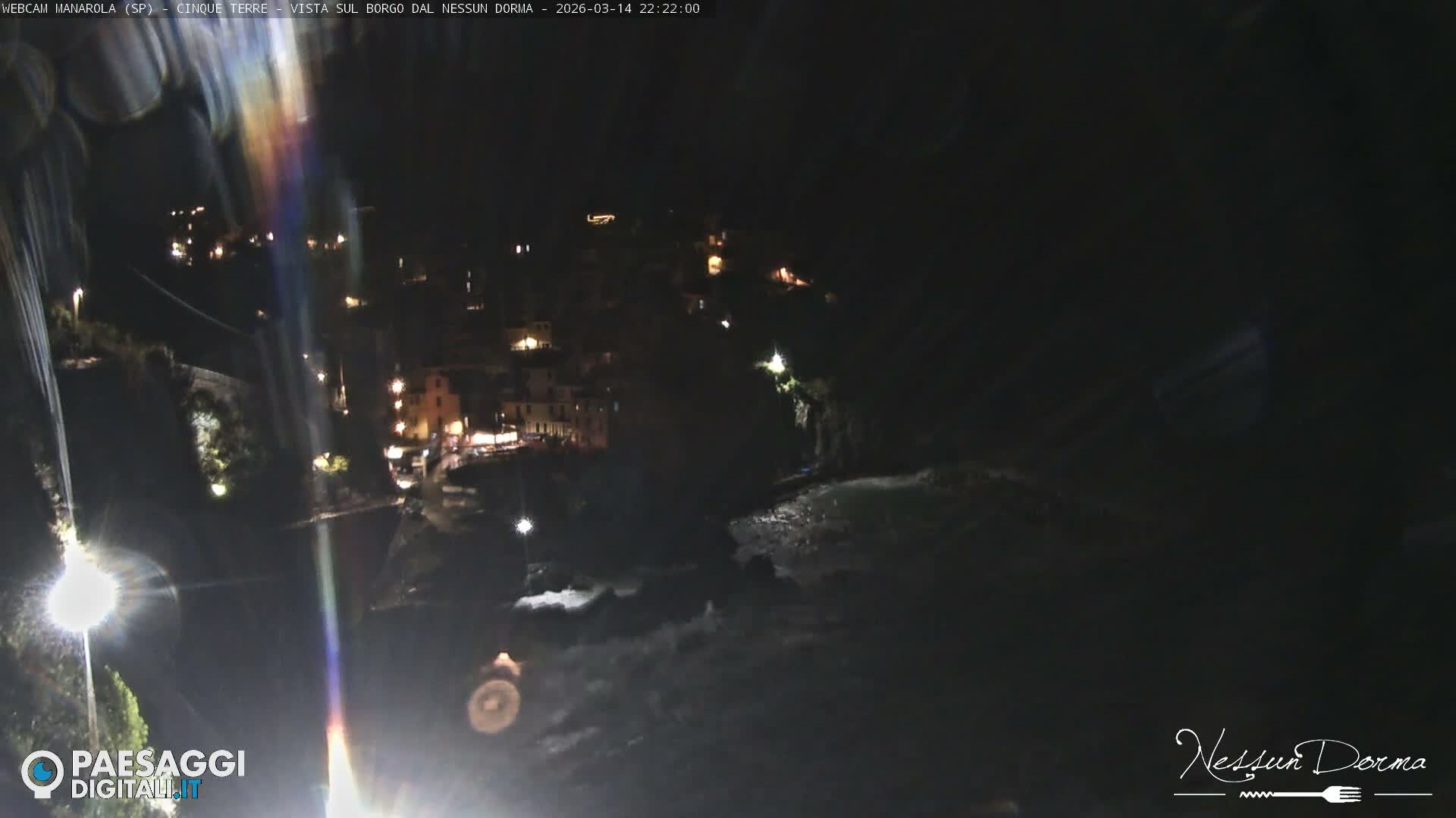 Cinque Terre, Manarola Village Live Cam - La Spezia, Linguria, Italy