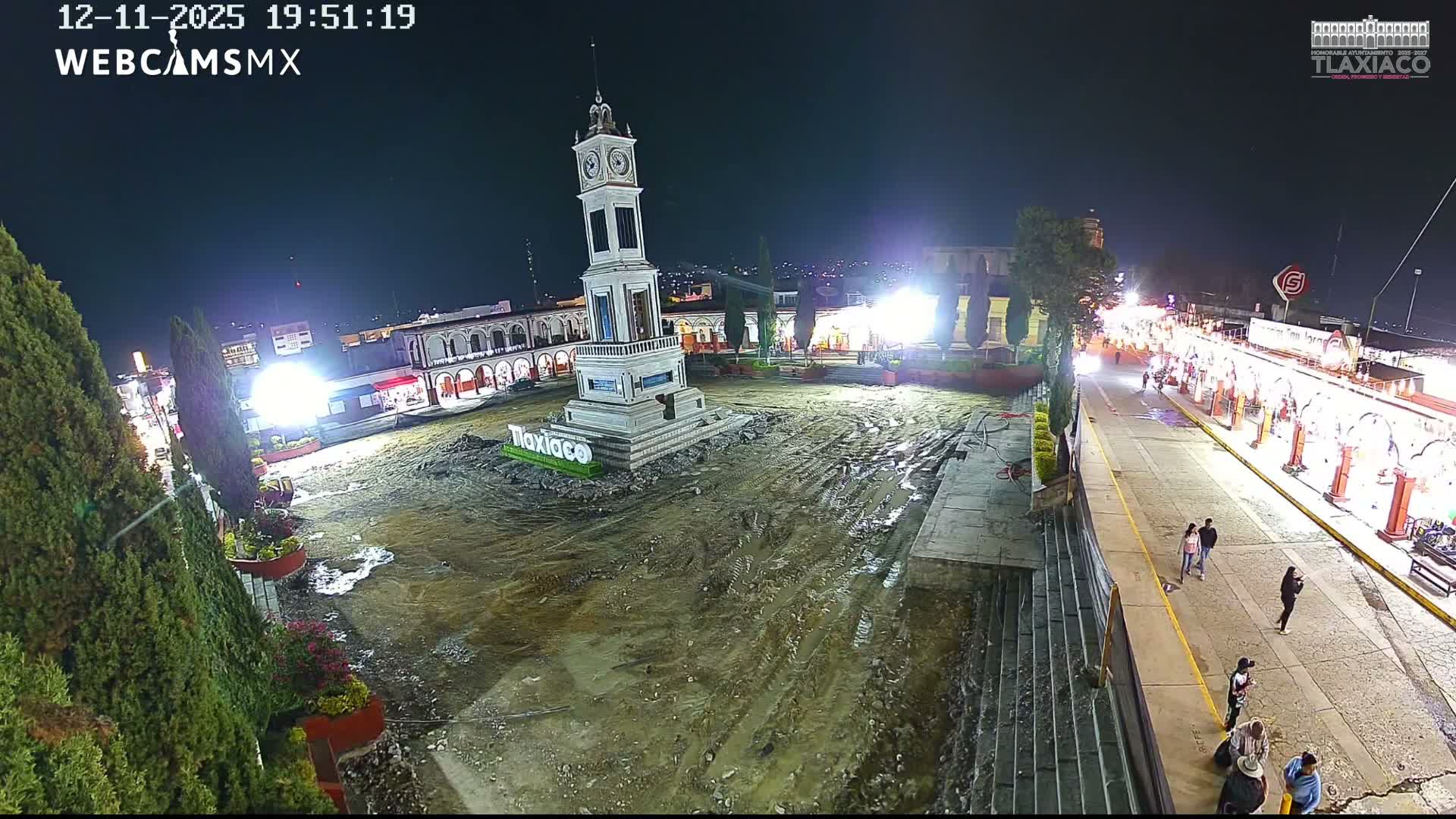 Oaxaca, Tlaxiaco City & Plind of Tlaxiaco Zocalo Live Cam - Centro, Heroica ciudad de Tlaxiaco, Oaxaca, Mexico