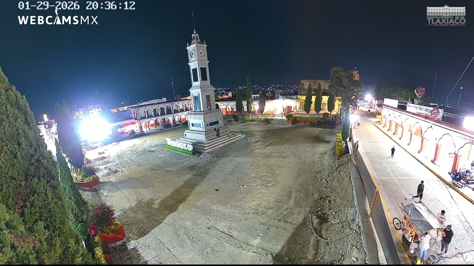 Oaxaca, Tlaxiaco City & Plind of Tlaxiaco Zocalo Live Cam - Centro, Heroica ciudad de Tlaxiaco, Oaxaca, Mexico