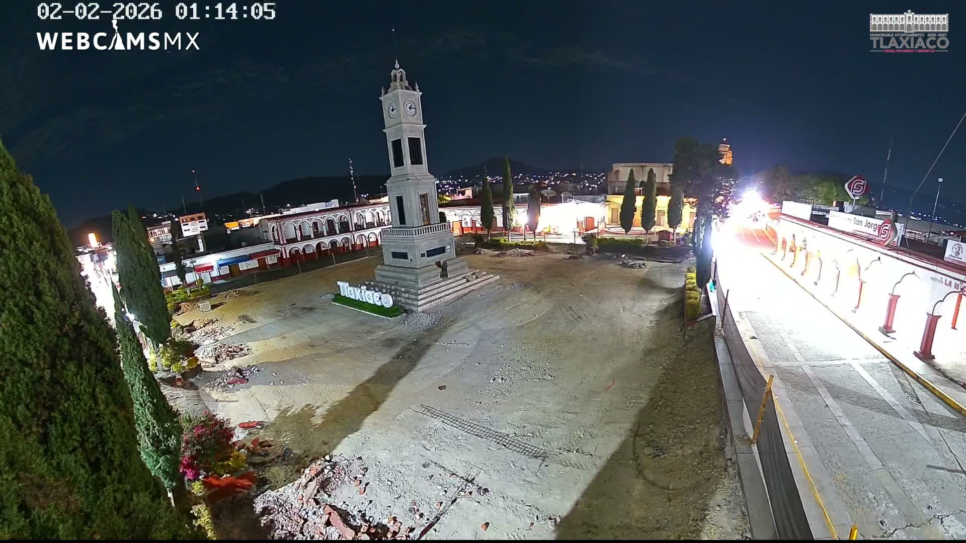 Oaxaca, Tlaxiaco City & Plind of Tlaxiaco Zocalo Live Cam - Centro, Heroica ciudad de Tlaxiaco, Oaxaca, Mexico
