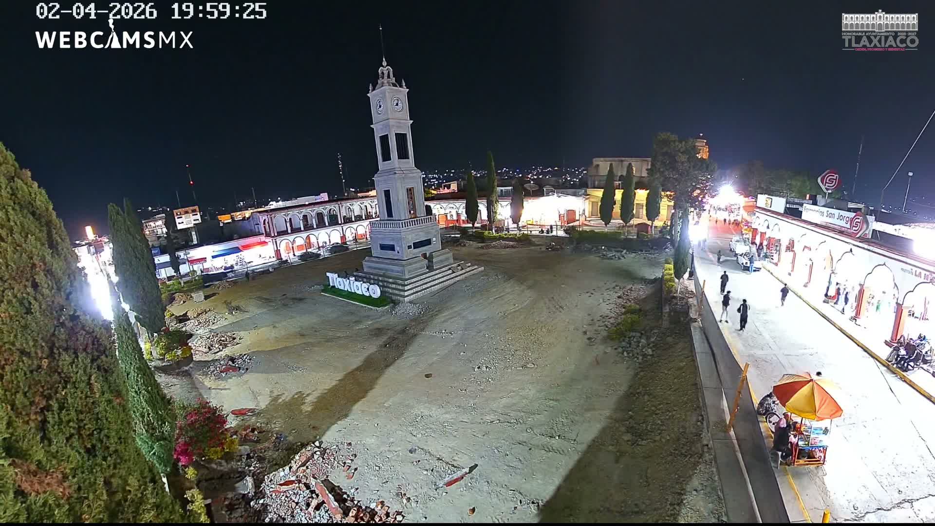 Oaxaca, Tlaxiaco City & Plind of Tlaxiaco Zocalo Live Cam - Centro, Heroica ciudad de Tlaxiaco, Oaxaca, Mexico