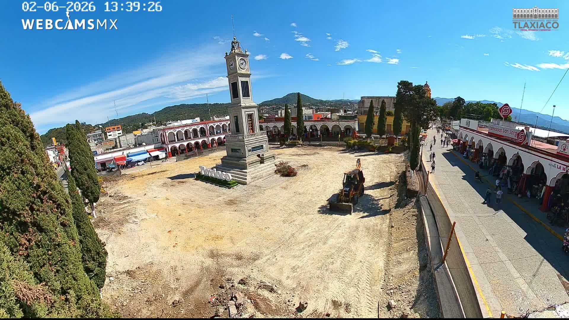 Oaxaca, Tlaxiaco City & Plind of Tlaxiaco Zocalo Live Cam - Centro, Heroica ciudad de Tlaxiaco, Oaxaca, Mexico