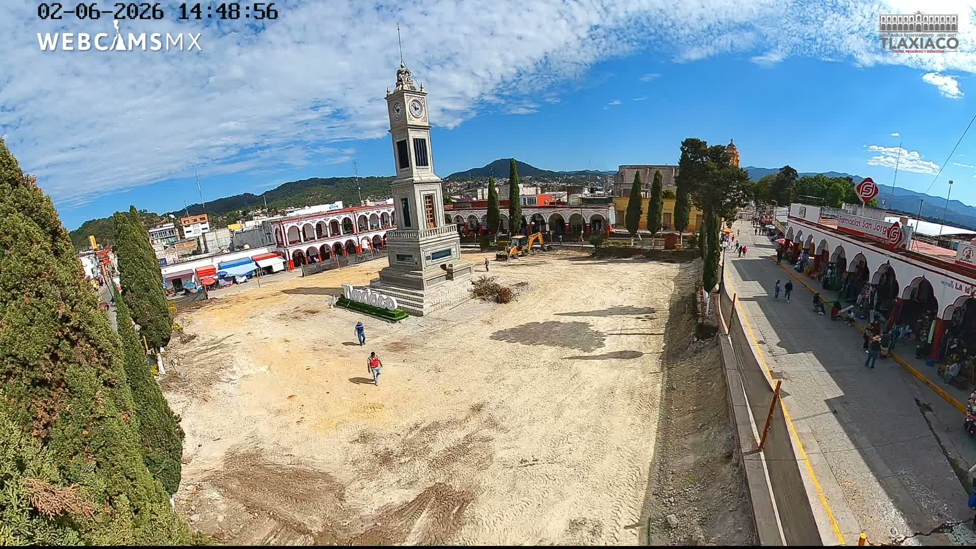 Oaxaca, Tlaxiaco City & Plind of Tlaxiaco Zocalo Live Cam - Centro, Heroica ciudad de Tlaxiaco, Oaxaca, Mexico