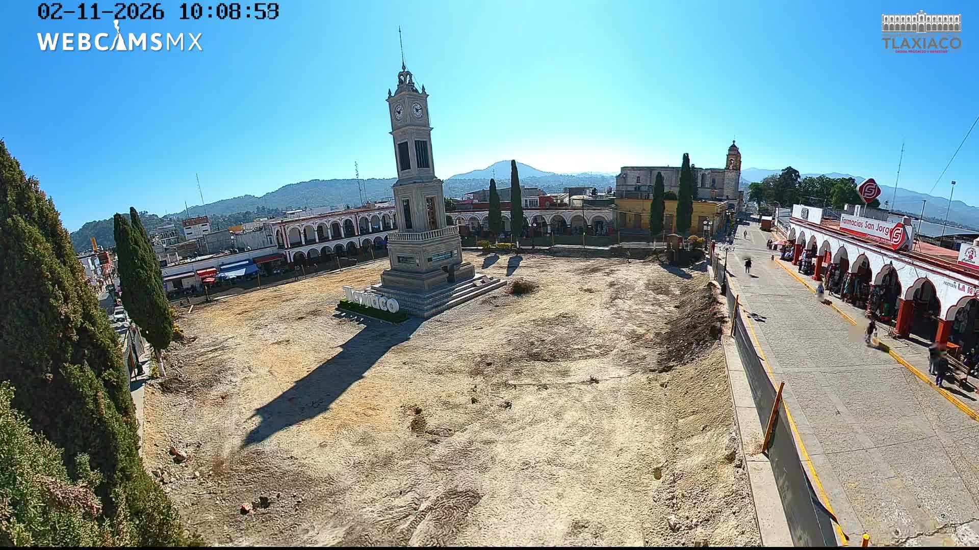 Oaxaca, Tlaxiaco City & Plind of Tlaxiaco Zocalo Live Cam - Centro, Heroica ciudad de Tlaxiaco, Oaxaca, Mexico