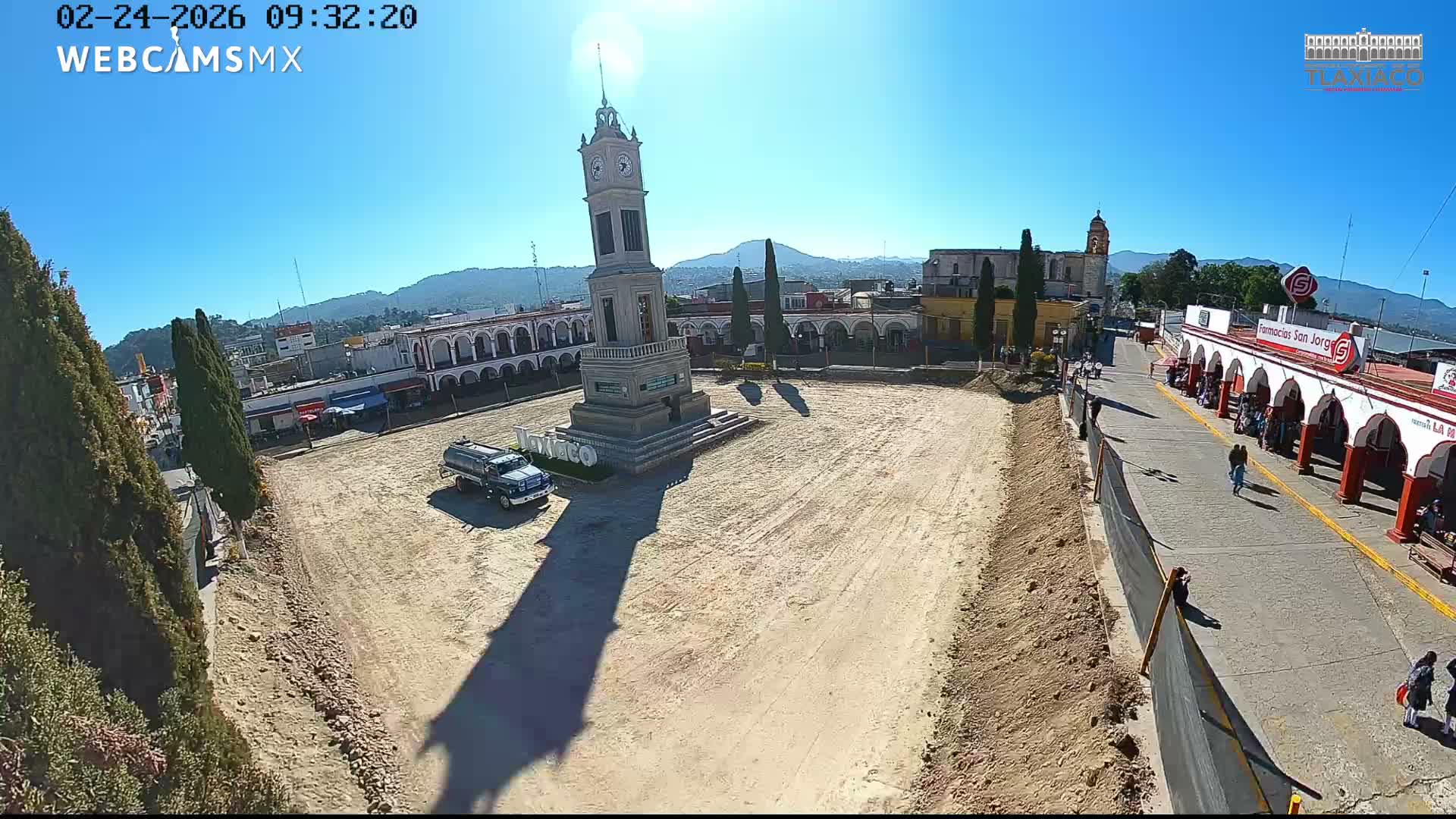 Oaxaca, Tlaxiaco City & Plind of Tlaxiaco Zocalo Live Cam - Centro, Heroica ciudad de Tlaxiaco, Oaxaca, Mexico