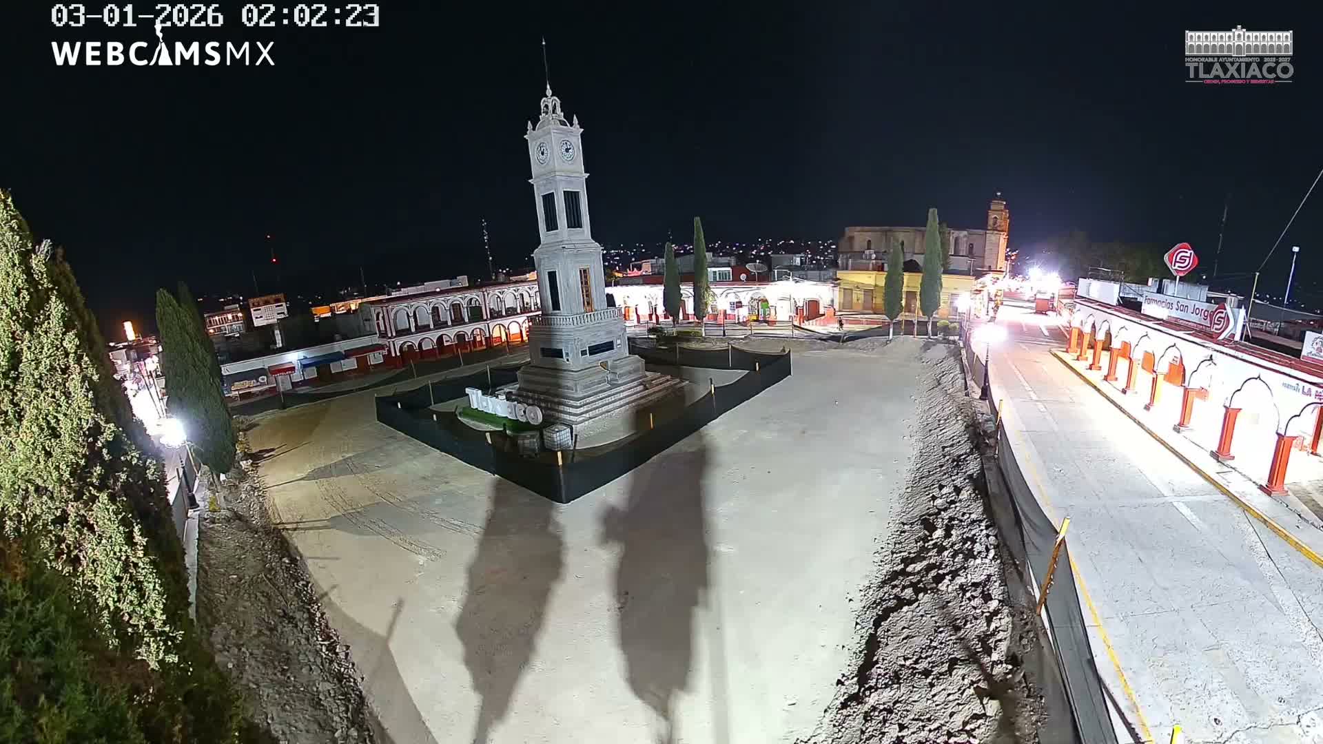 Oaxaca, Tlaxiaco City & Plind of Tlaxiaco Zocalo Live Cam - Centro, Heroica ciudad de Tlaxiaco, Oaxaca, Mexico